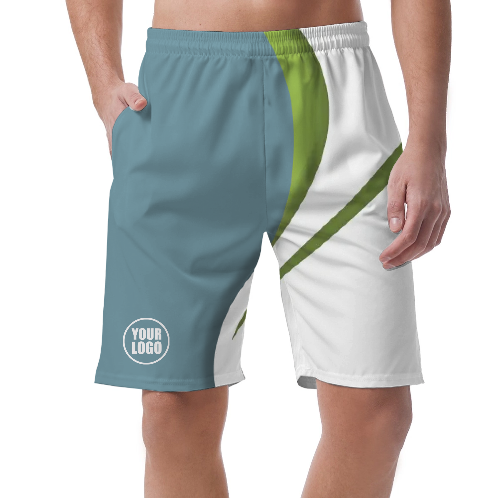Picklewin Sporty Curve Short Pants Custom For Men 5