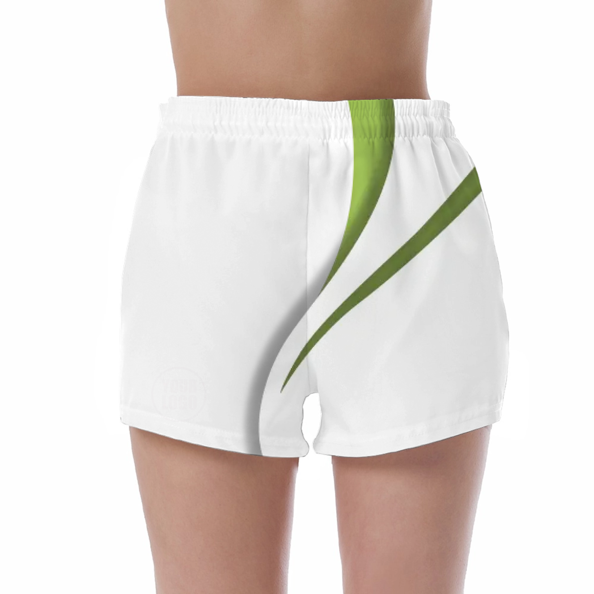 Picklewin Sporty Curve Women's Custom UV Protection Shorts 2