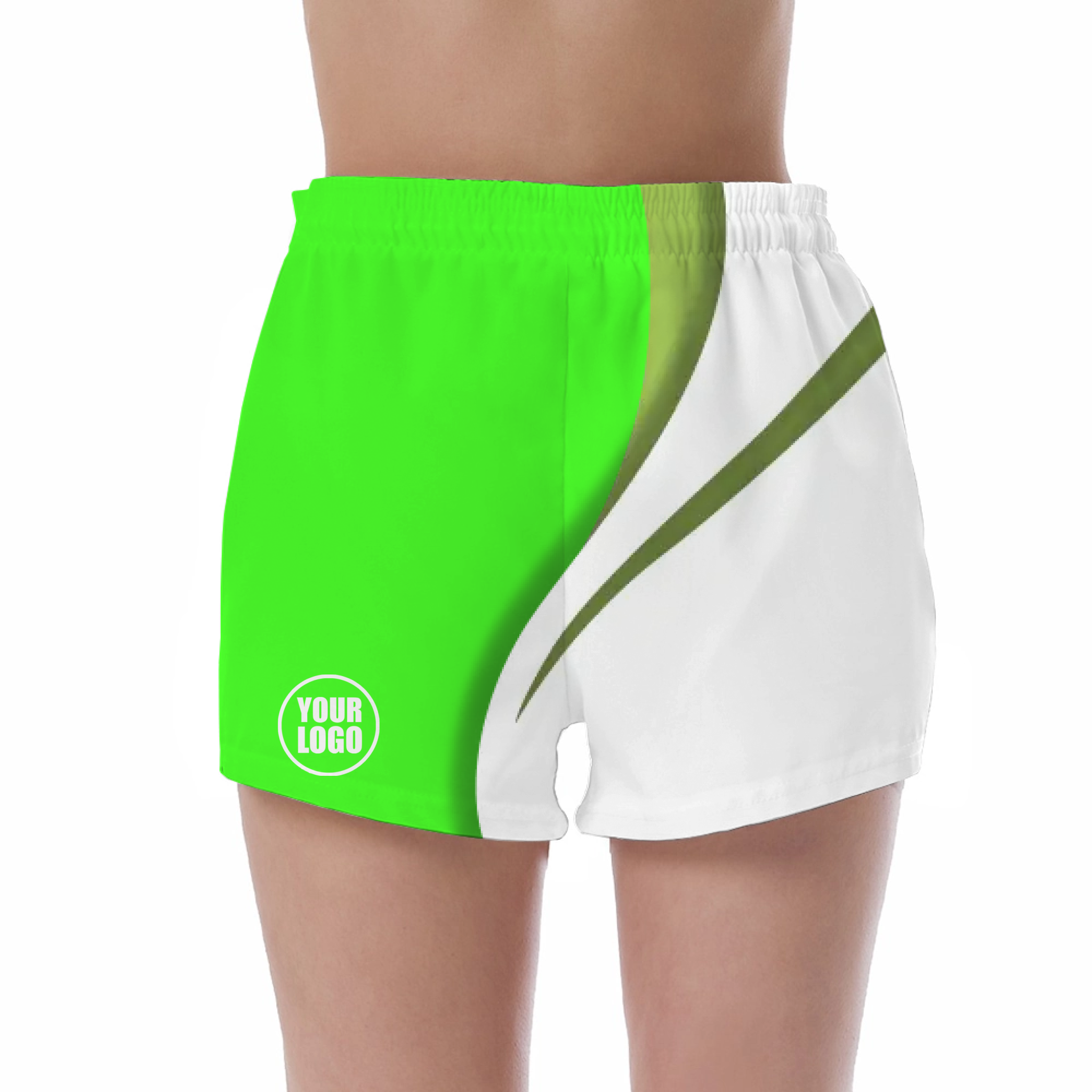 Picklewin Sporty Curve Women's Custom UV Protection Shorts 11