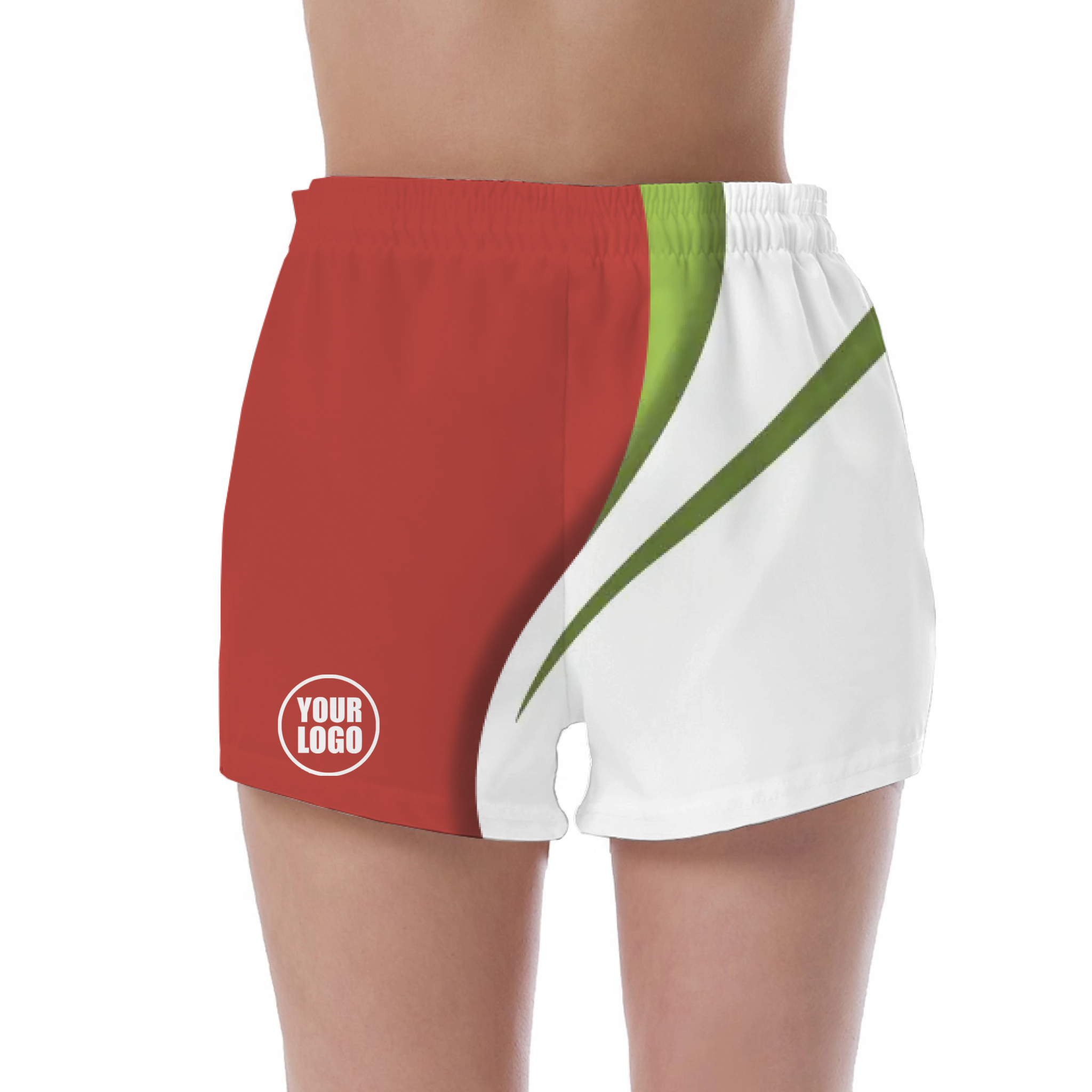 Picklewin Sporty Curve Women's Custom UV Protection Shorts 13