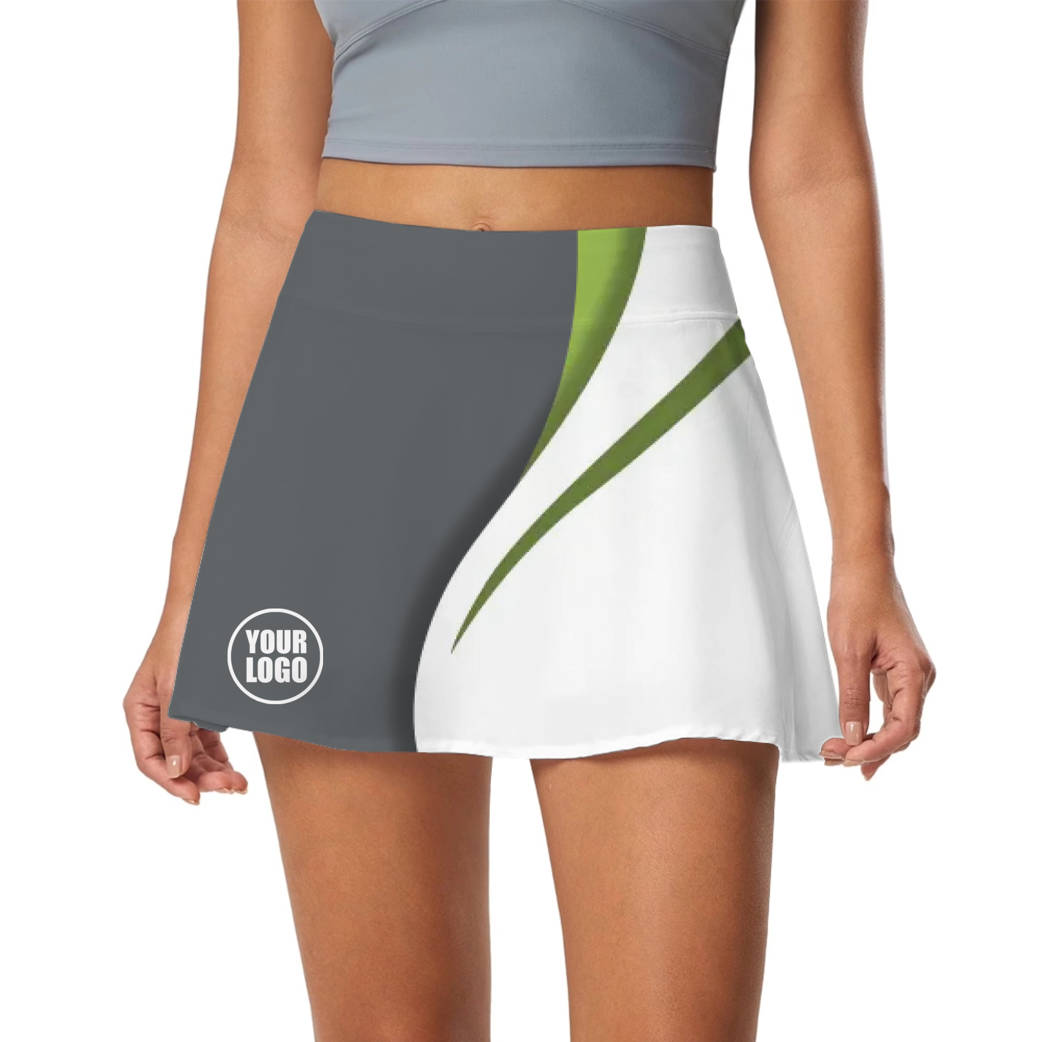 Picklewin Sporty Curve Women's Customized Skort 11