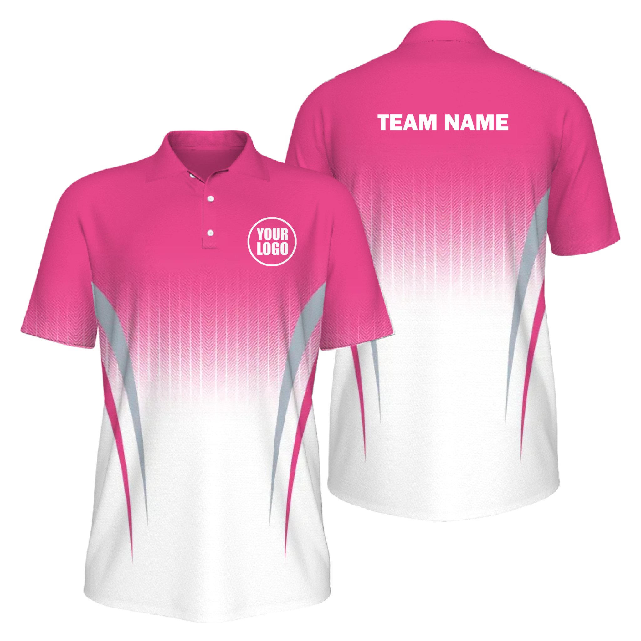 Picklewin Sporty Gradient UV Protection Polo Shirt Custom For Men 5