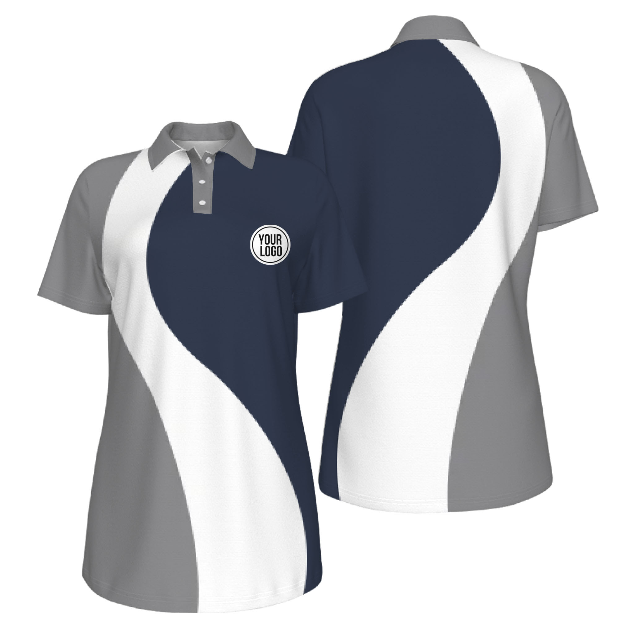 Picklewin Top Rated Custom Logo UV Protection Pickleball Polo Shirt Women  13