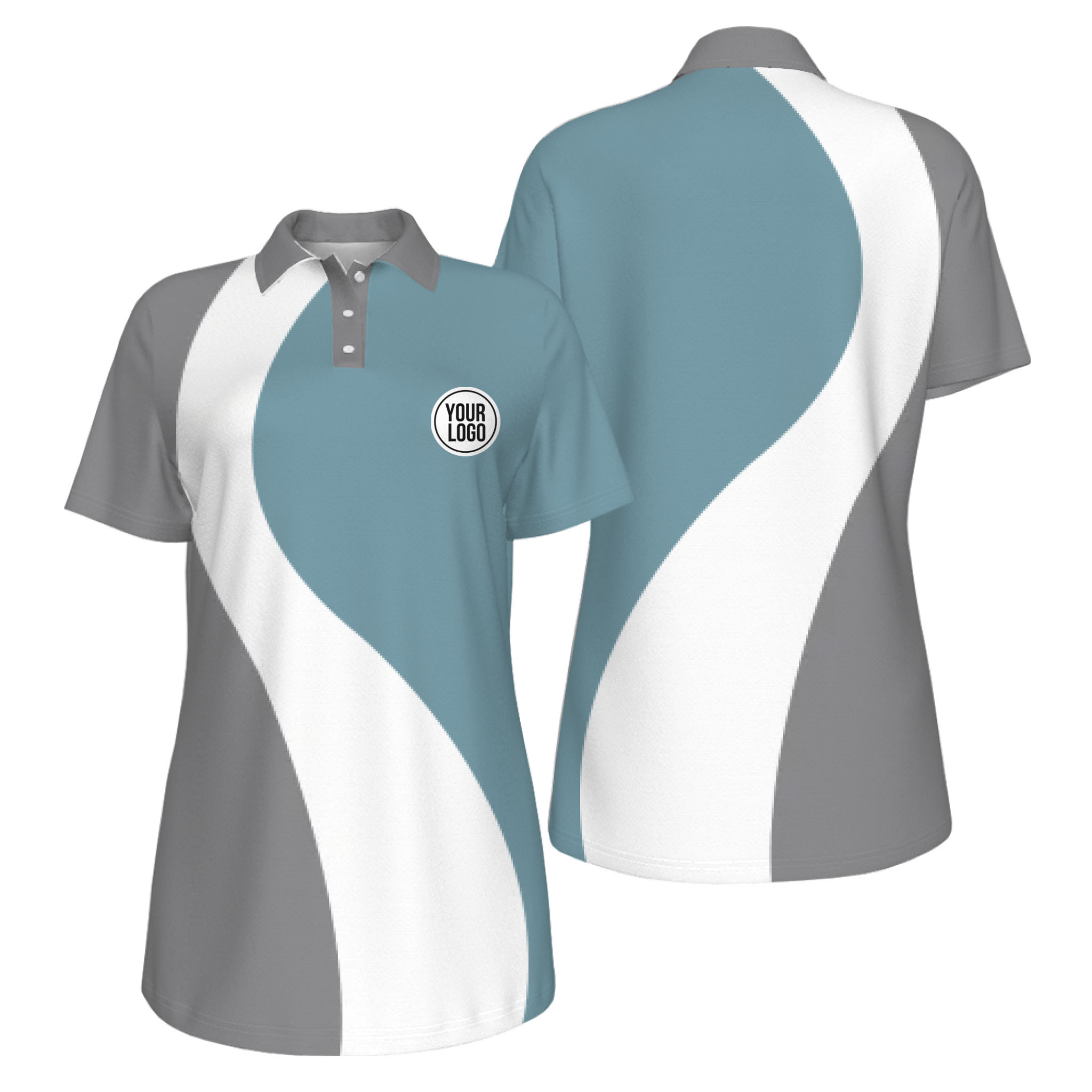 Picklewin Top Rated Custom Logo UV Protection Pickleball Polo Shirt Women  4