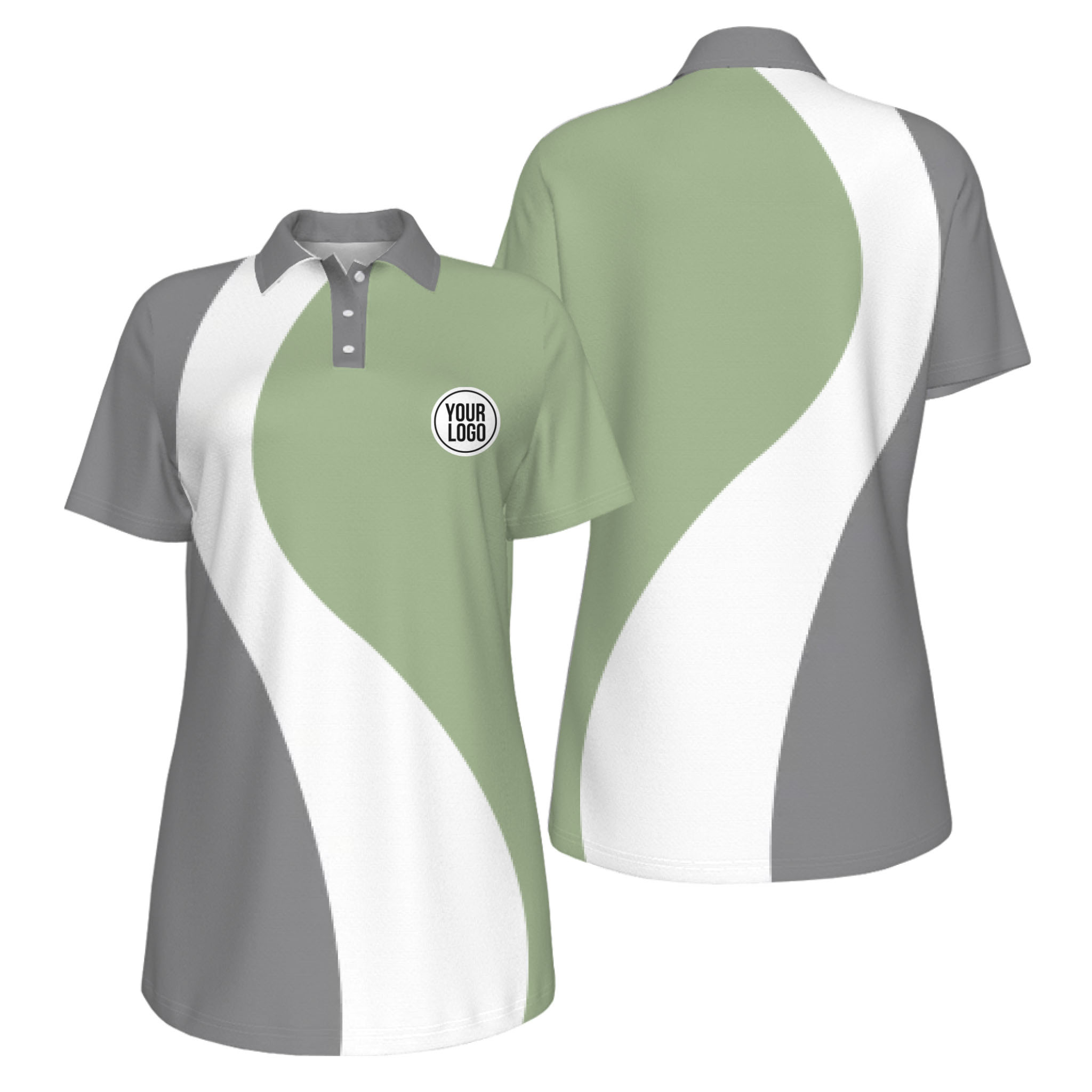 Picklewin Top Rated Custom Logo UV Protection Pickleball Polo Shirt Women  6