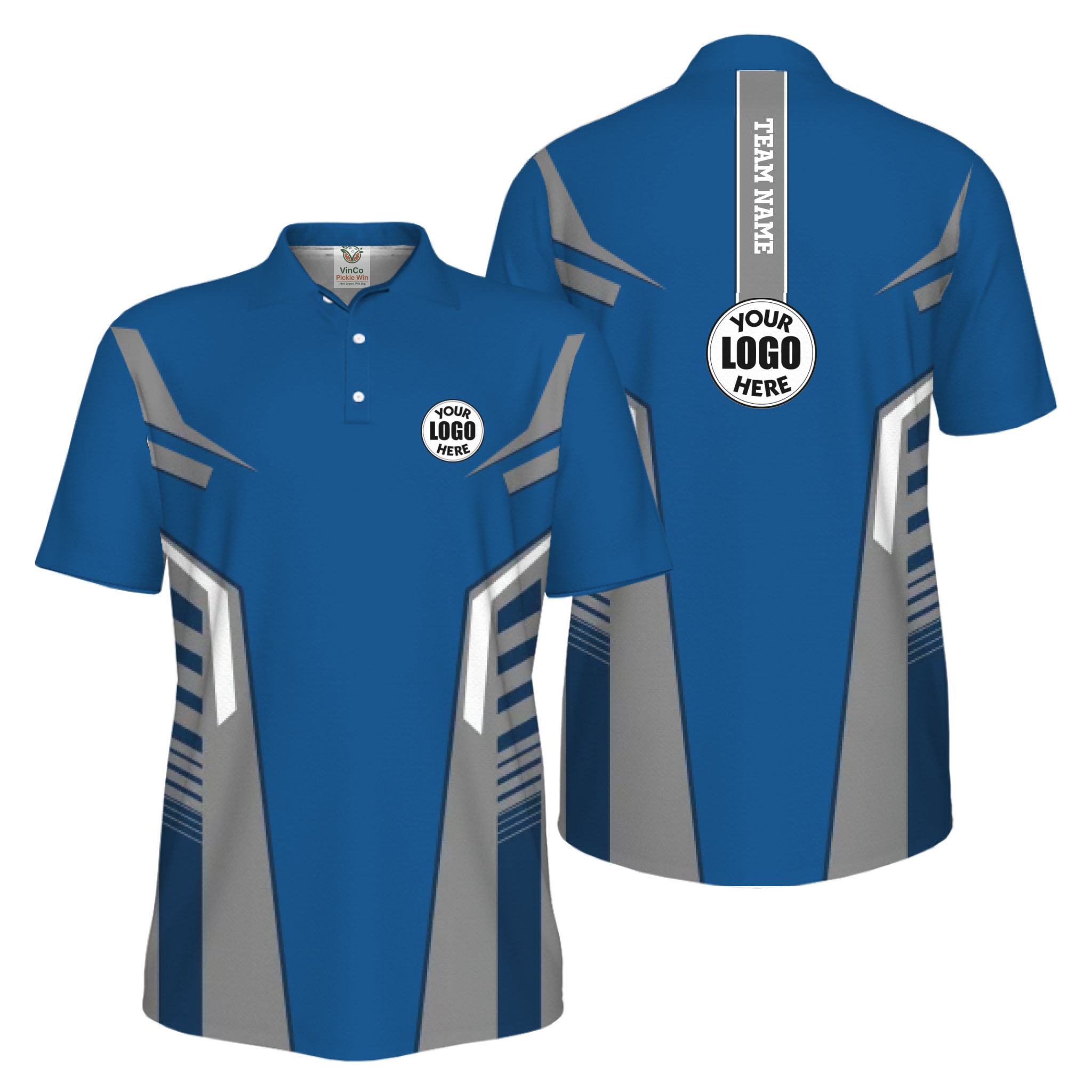 Picklewin Top Rated Custom Logo UV Protection Polo Men For Sport Team 5