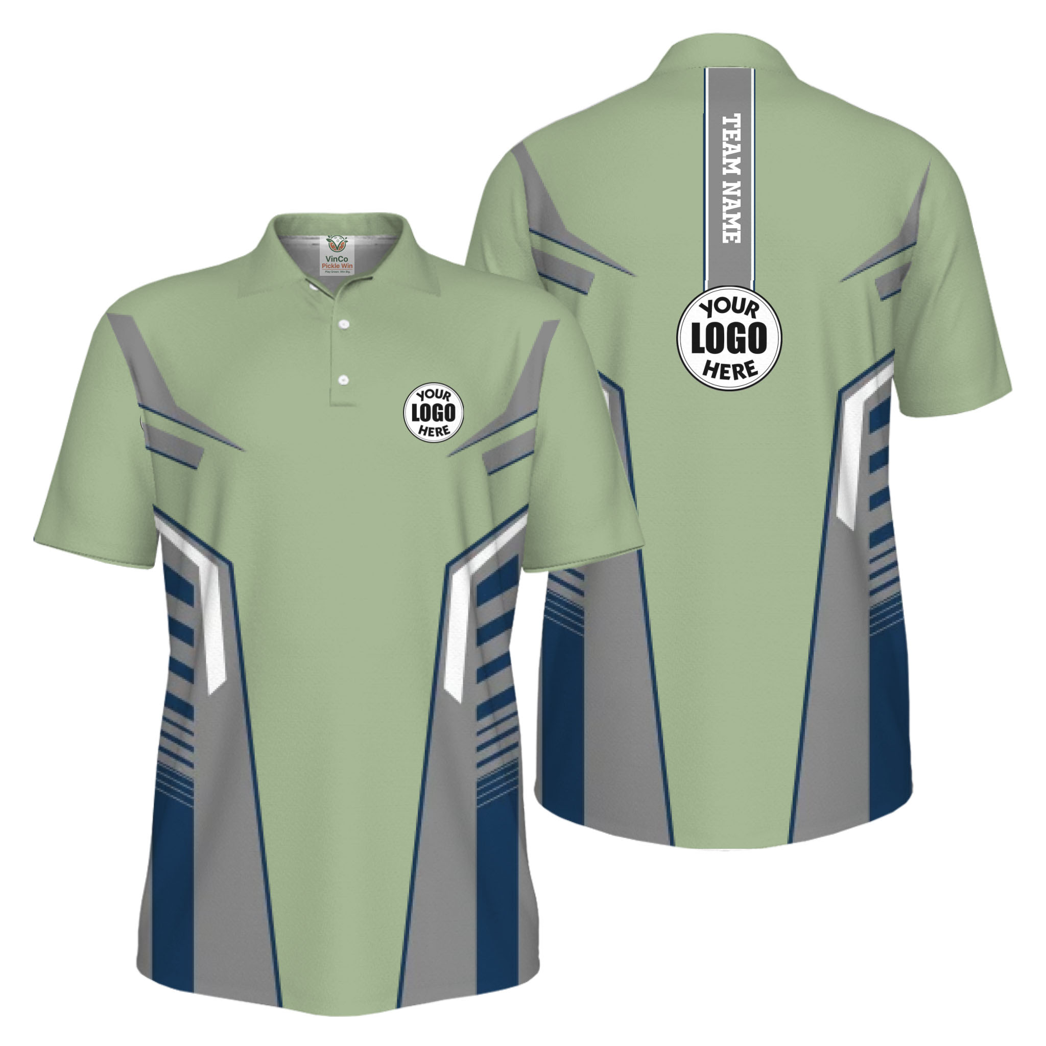 Picklewin Top Rated Custom Logo UV Protection Polo Men For Sport Team 4