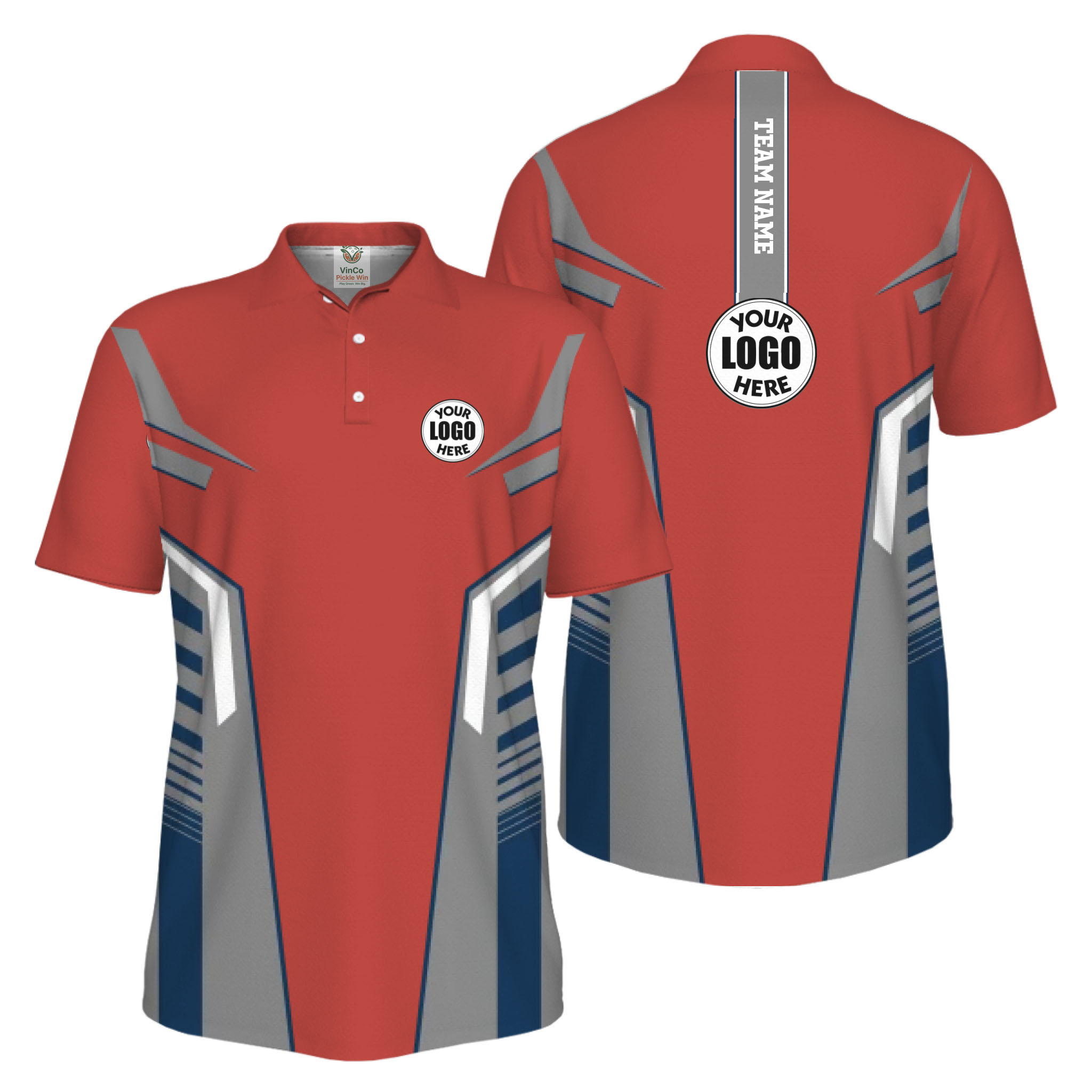 Picklewin Top Rated Custom Logo UV Protection Polo Men For Sport Team 6