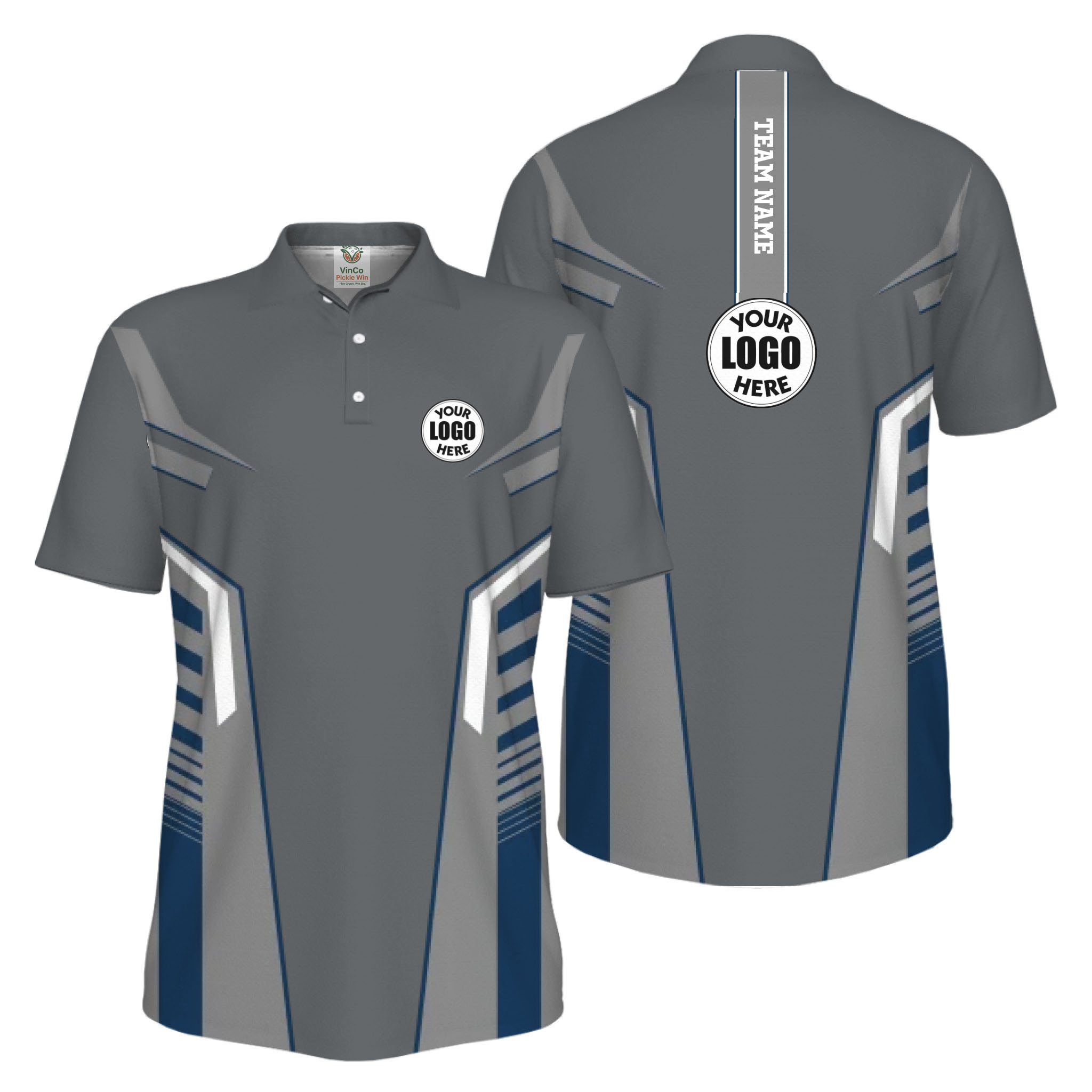 Picklewin Top Rated Custom Logo UV Protection Polo Men For Sport Team 8