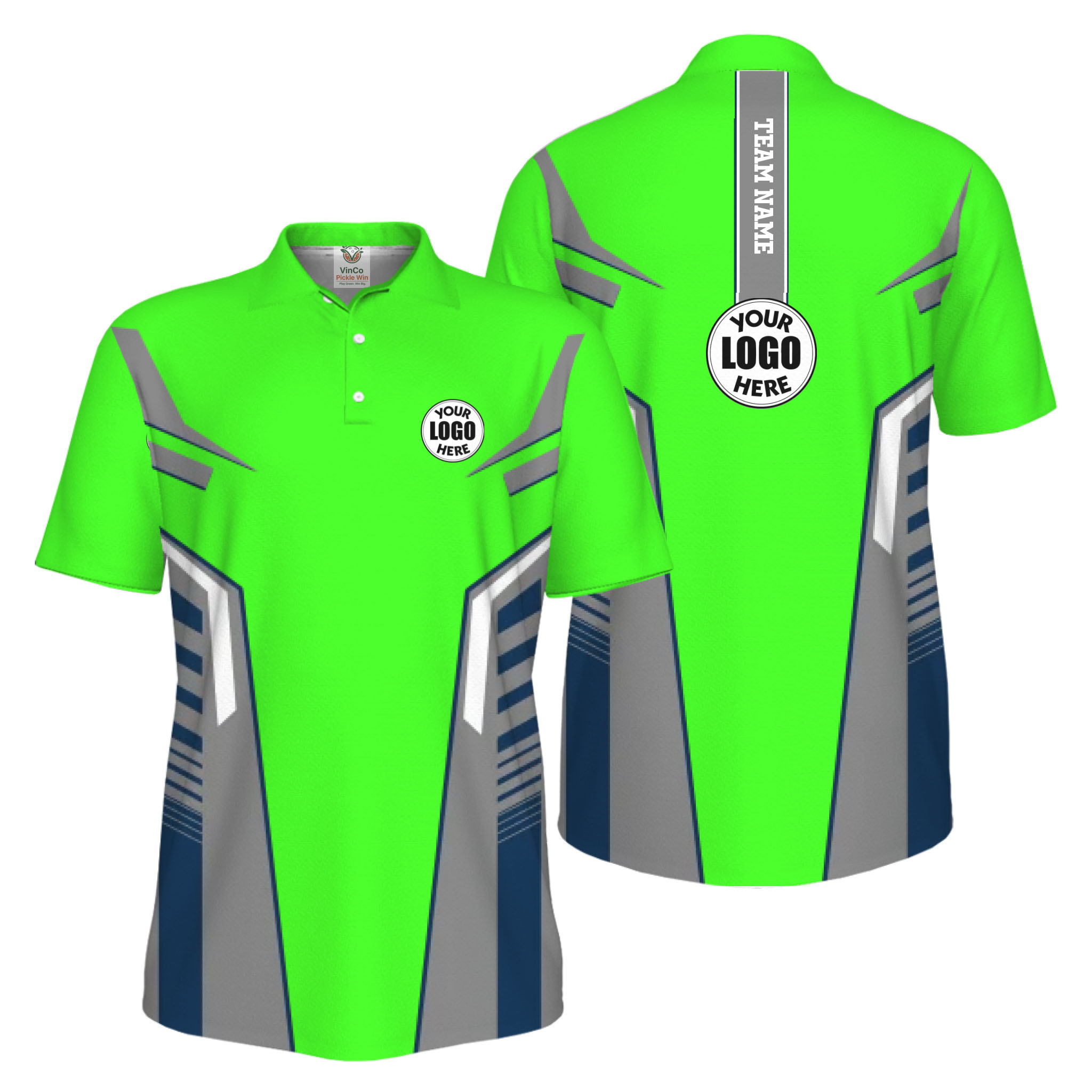 Picklewin Top Rated Custom Logo UV Protection Polo Men For Sport Team 9