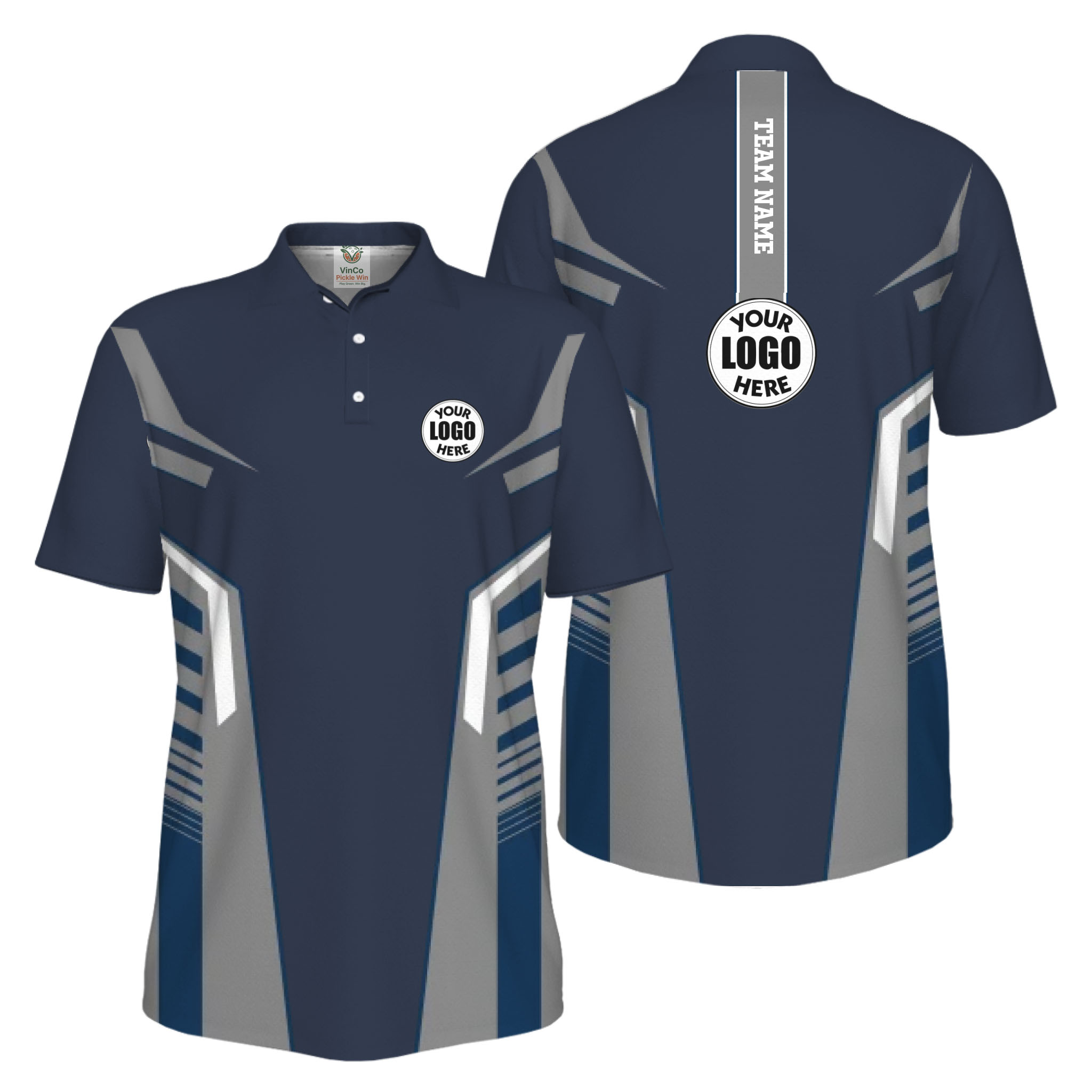 Picklewin Top Rated Custom Logo UV Protection Polo Men For Sport Team 10