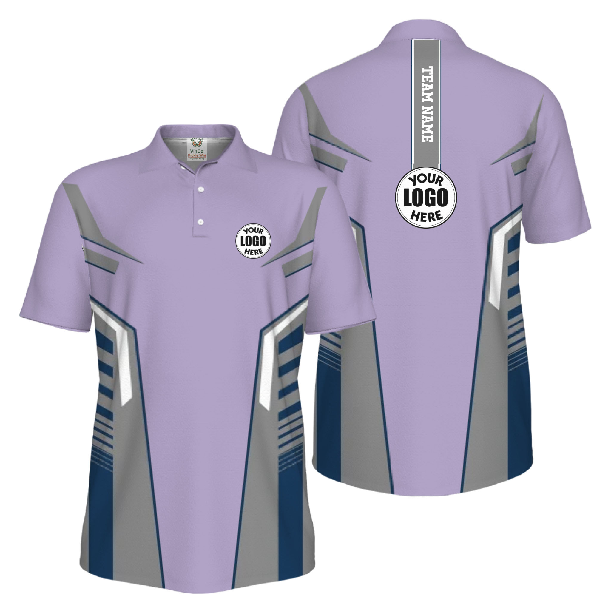 Picklewin Top Rated Custom Logo UV Protection Polo Men For Sport Team 12