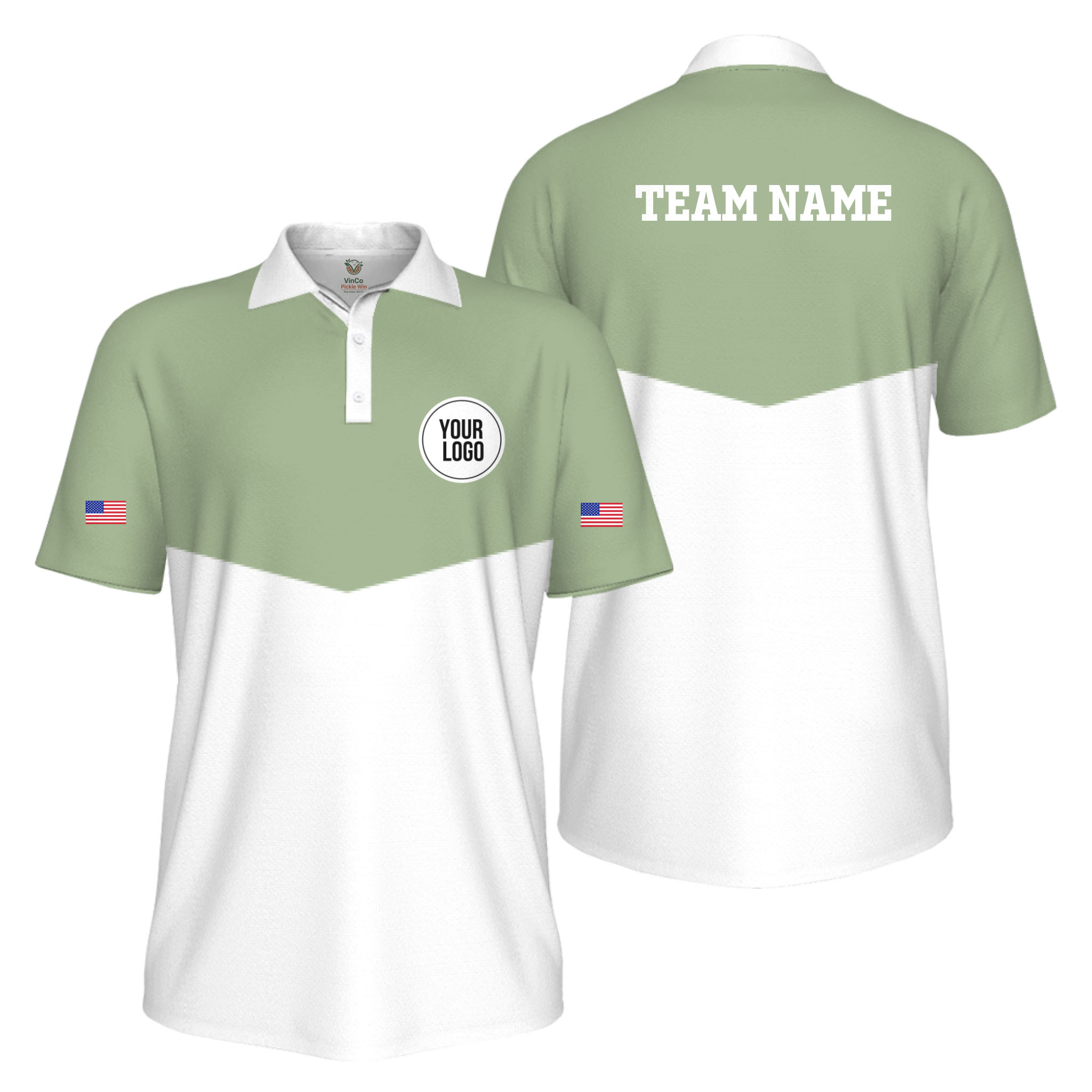 Picklewin USA 250th Anniversary Custom Logo UV Protection Men Polo Shirt Picklewin USA 250th Anniversary Custom Logo UV Protection Men Polo Shirt 3