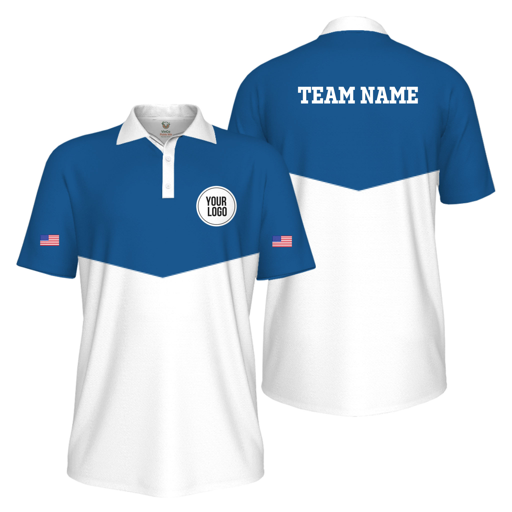 Picklewin USA 250th Anniversary Custom Logo UV Protection Men Polo Shirt Picklewin USA 250th Anniversary Custom Logo UV Protection Men Polo Shirt 4