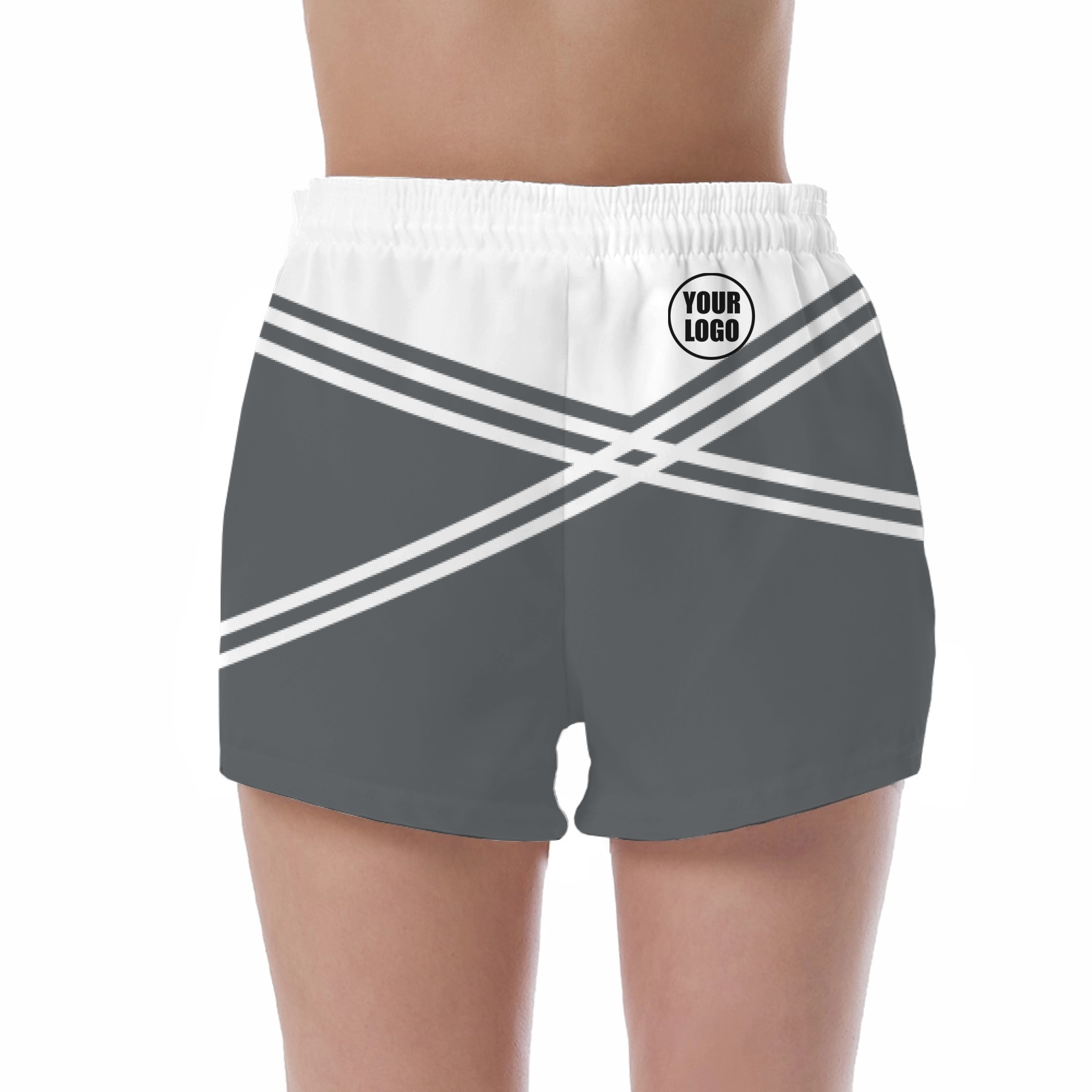 Picklewin Women's Custom UV Protection Shorts With Unique Color Blocks 11