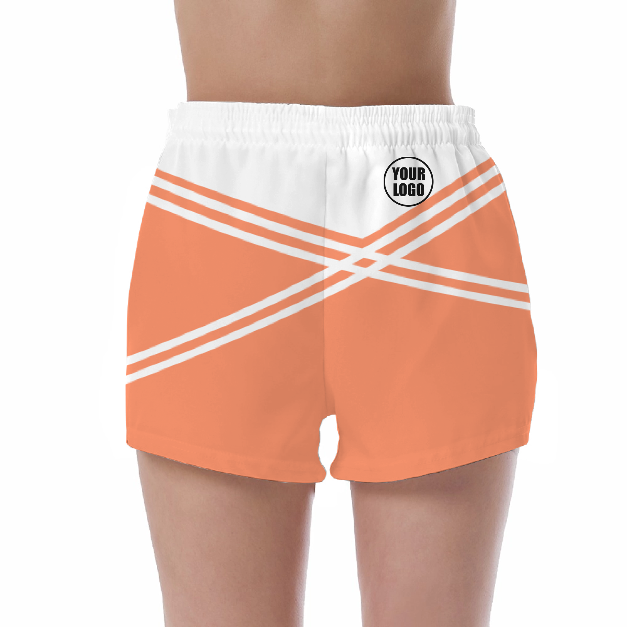 Picklewin Women's Custom UV Protection Shorts With Unique Color Blocks 2