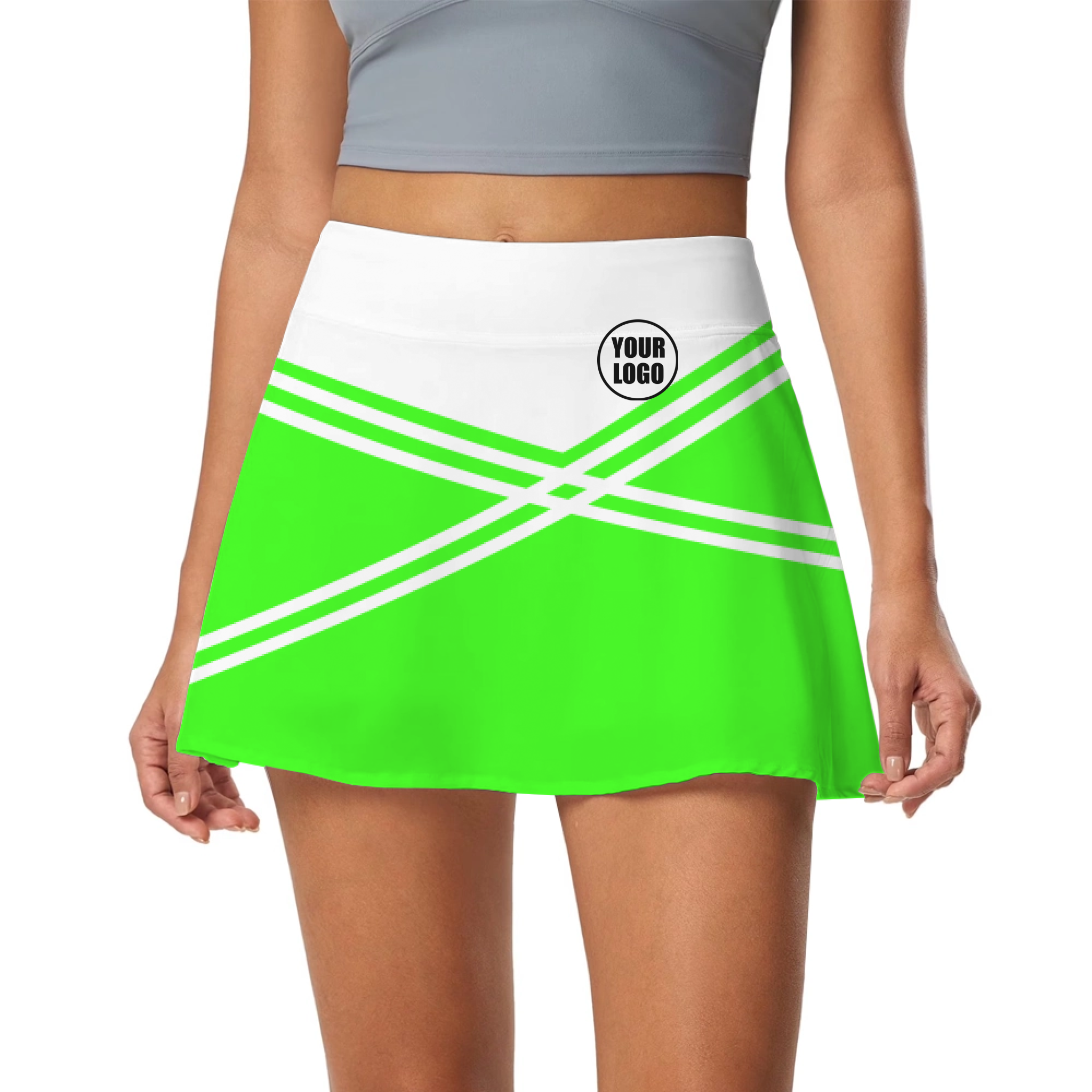 Picklewin Women's Customized Skort With Unique Color Blocks 10