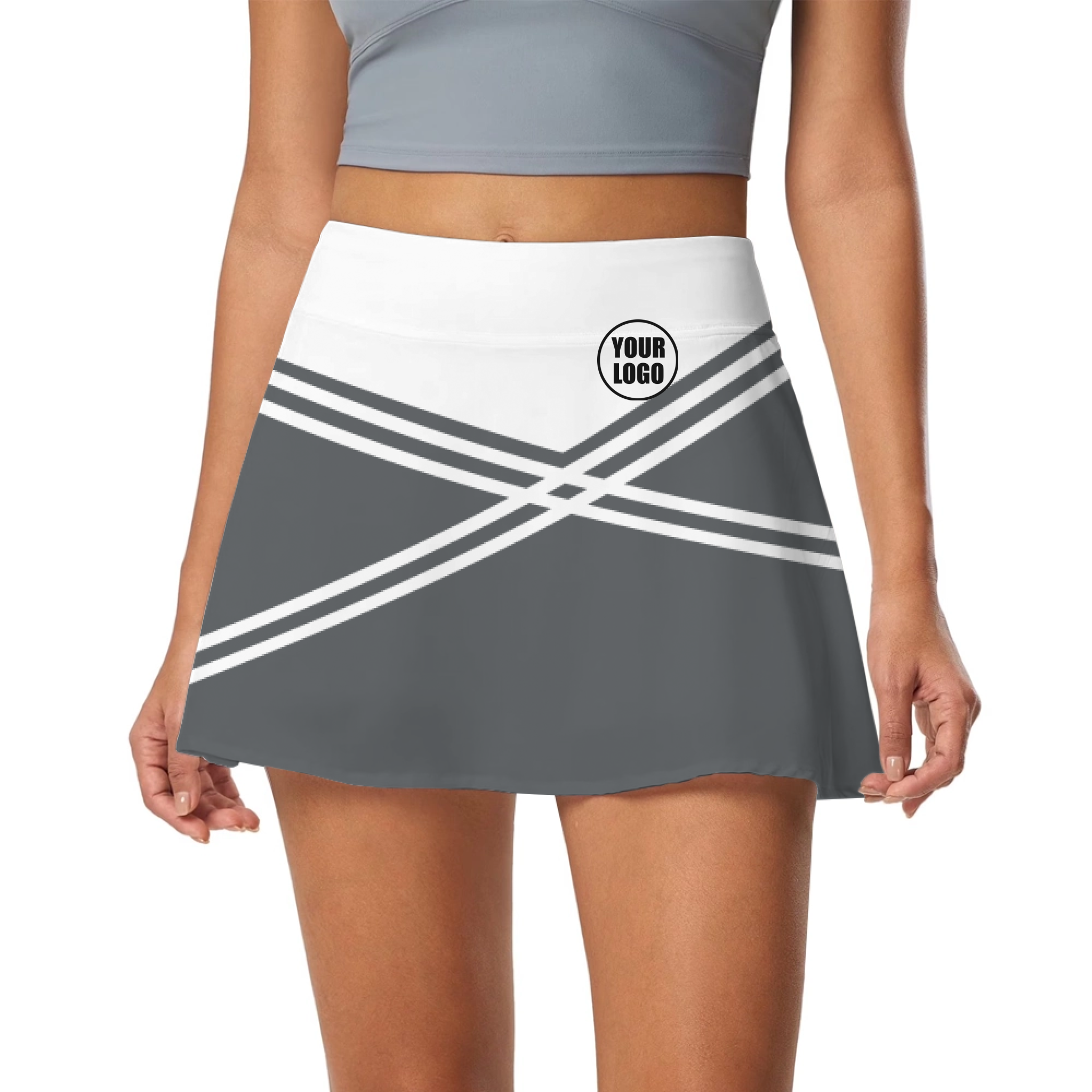 Picklewin Women's Customized Skort With Unique Color Blocks 11