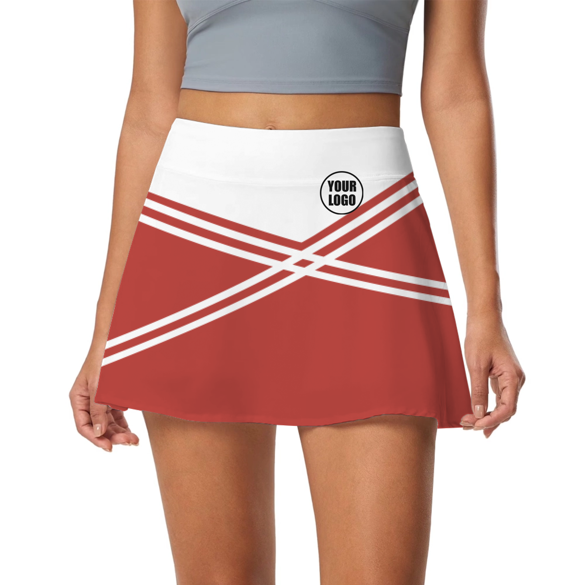 Picklewin Women's Customized Skort With Unique Color Blocks 13