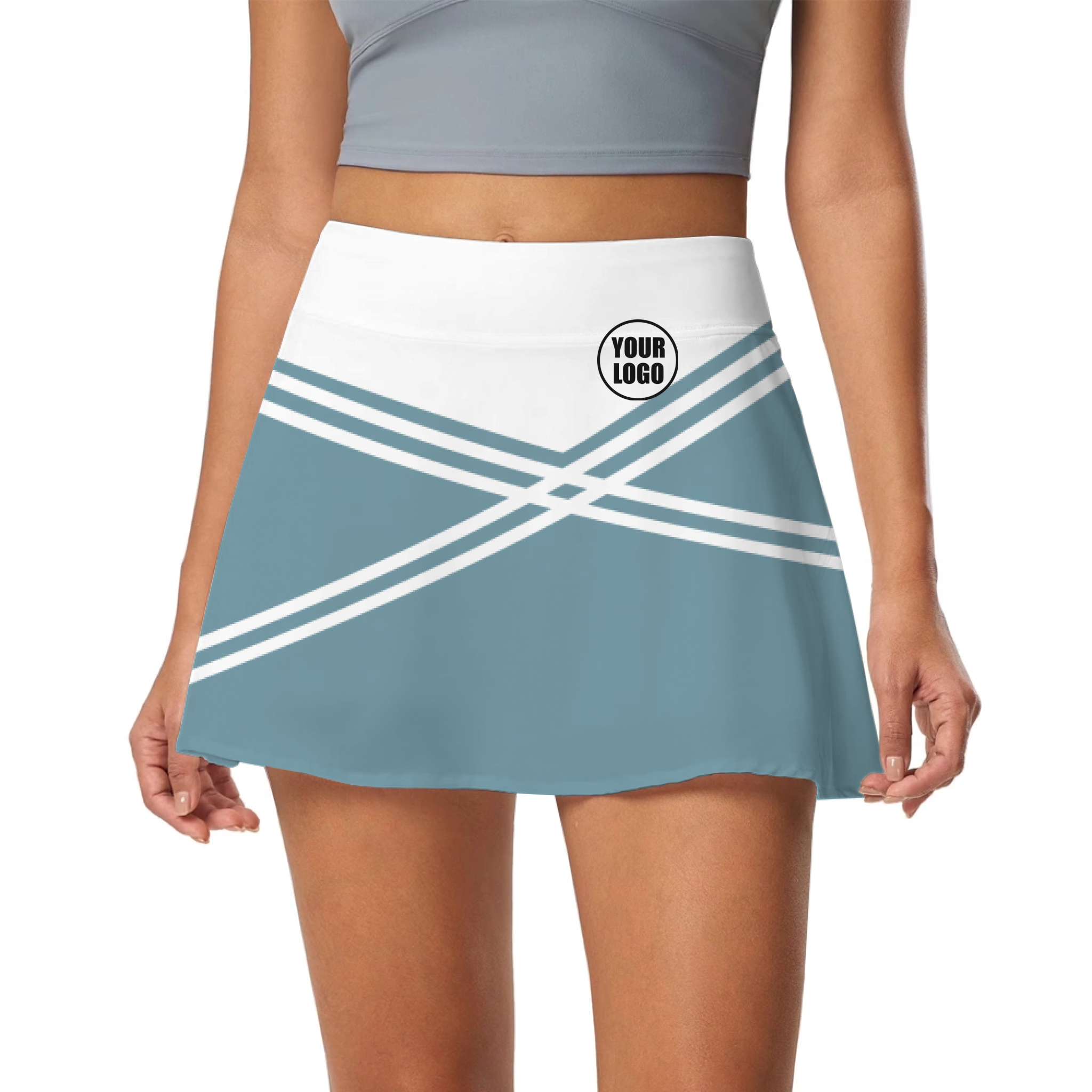 Picklewin Women's Customized Skort With Unique Color Blocks 4