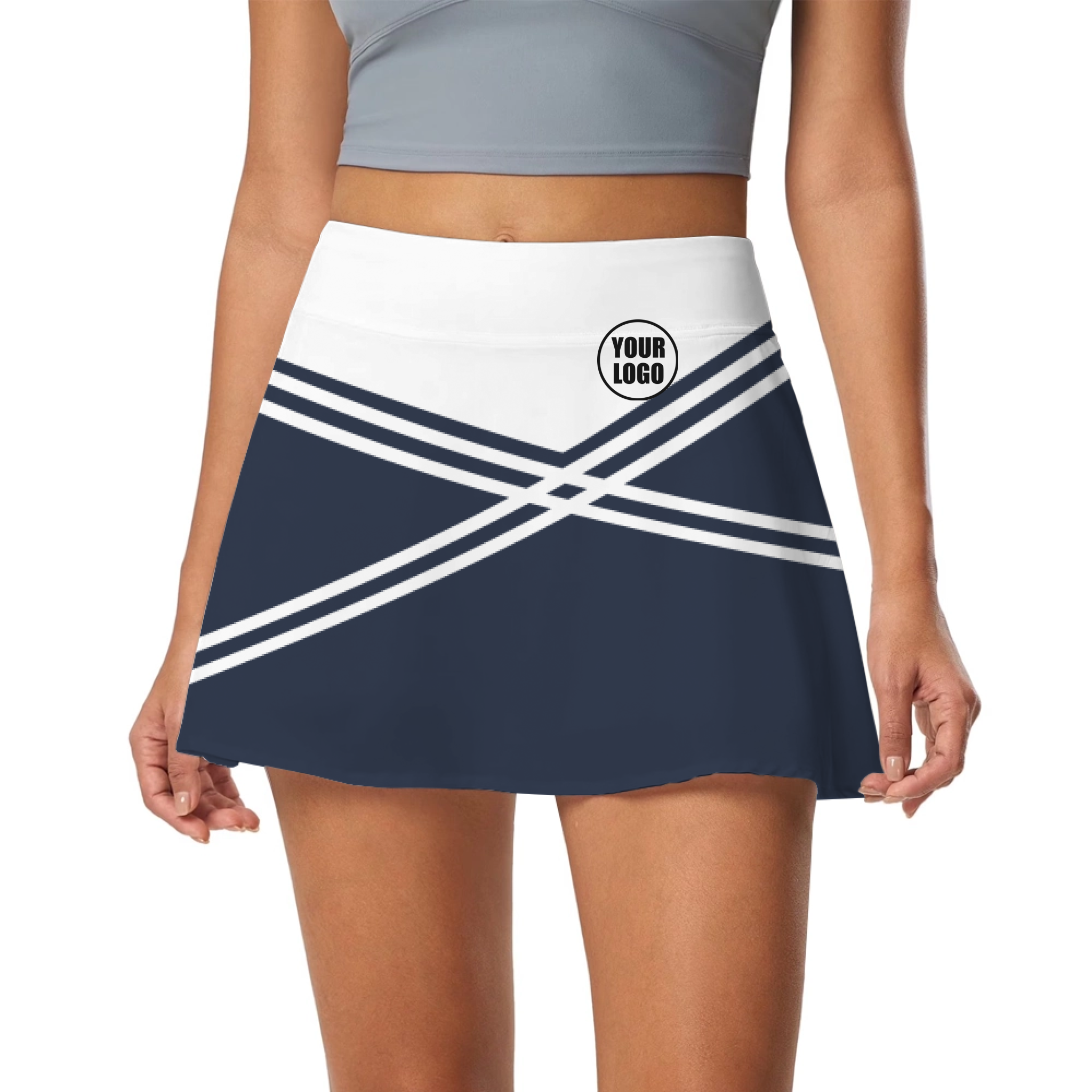Picklewin Women's Customized Skort With Unique Color Blocks 8