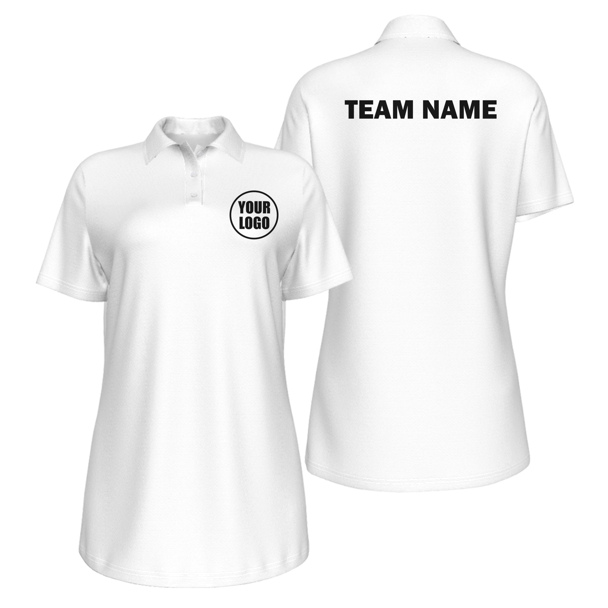 Picklewin Women's Customized UV Protection Polo Shirt With Unique Color Blocks 8