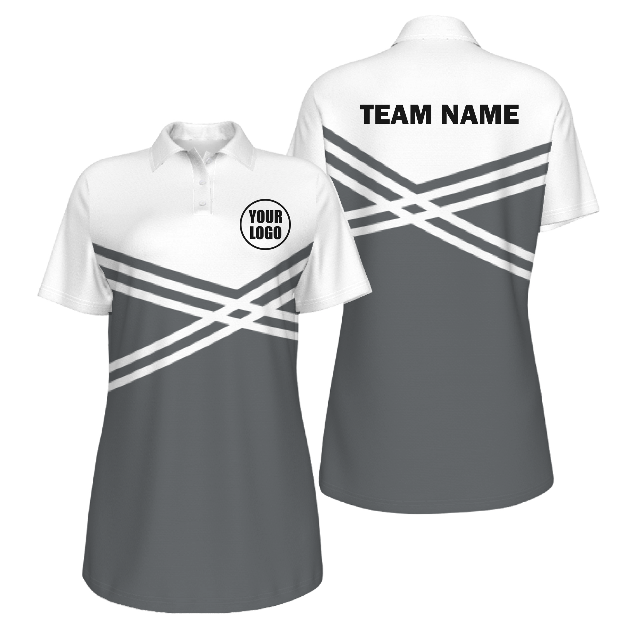 Picklewin Women's Customized UV Protection Polo Shirt With Unique Color Blocks 12