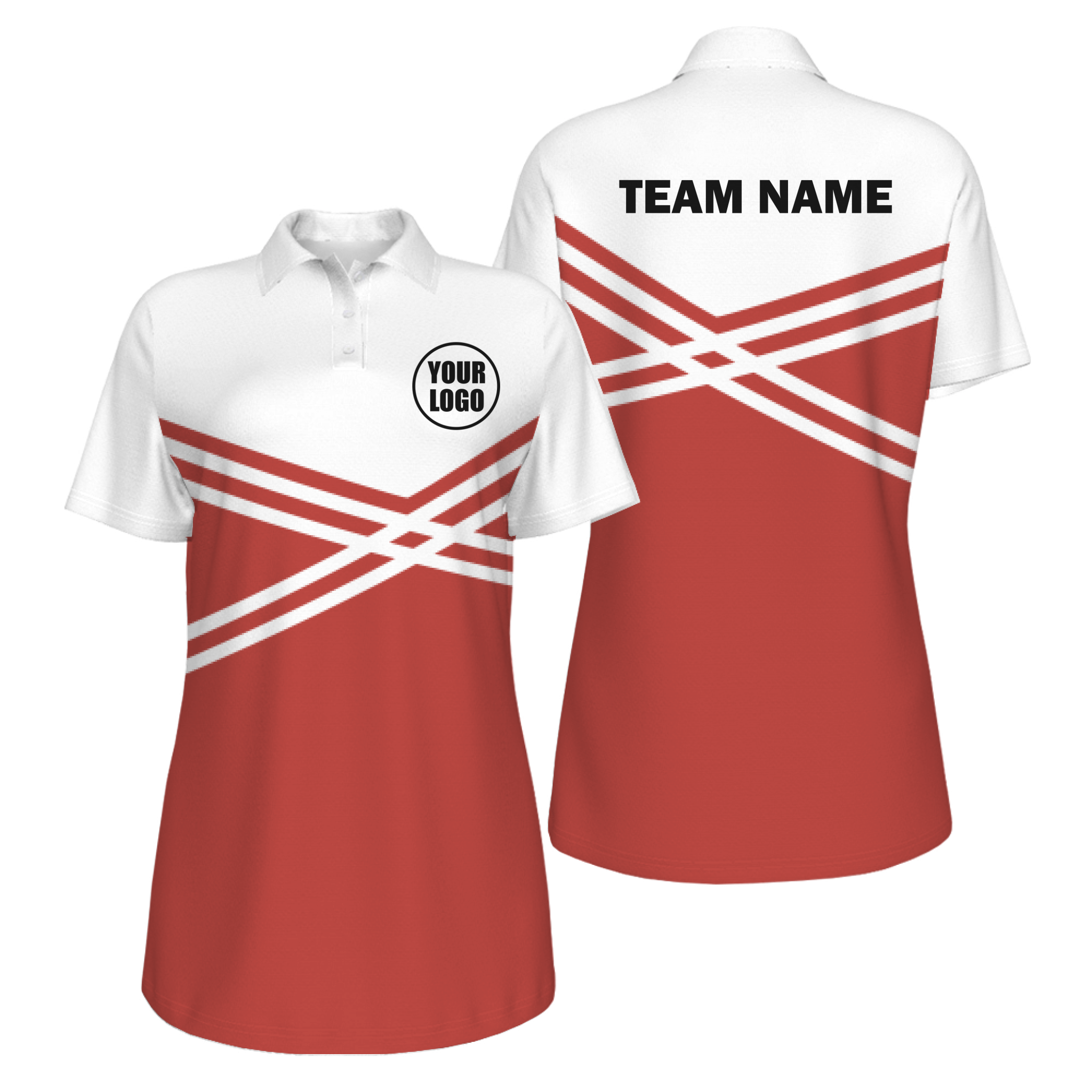 Picklewin Women's Customized UV Protection Polo Shirt With Unique Color Blocks 13