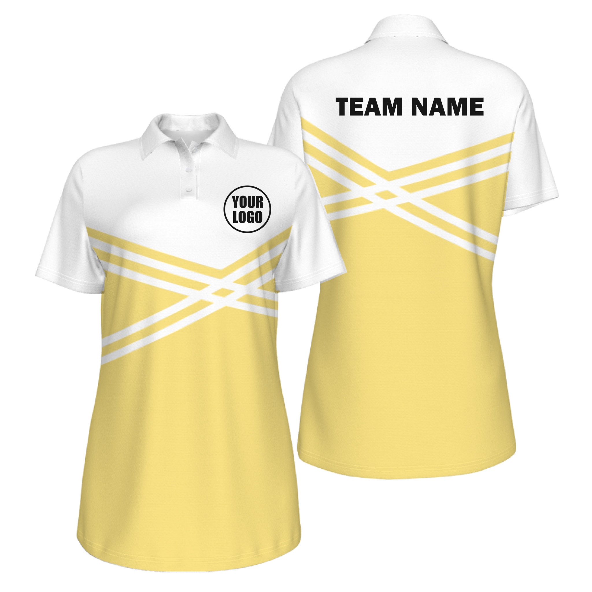 Picklewin Women's Customized UV Protection Polo Shirt With Unique Color Blocks 5