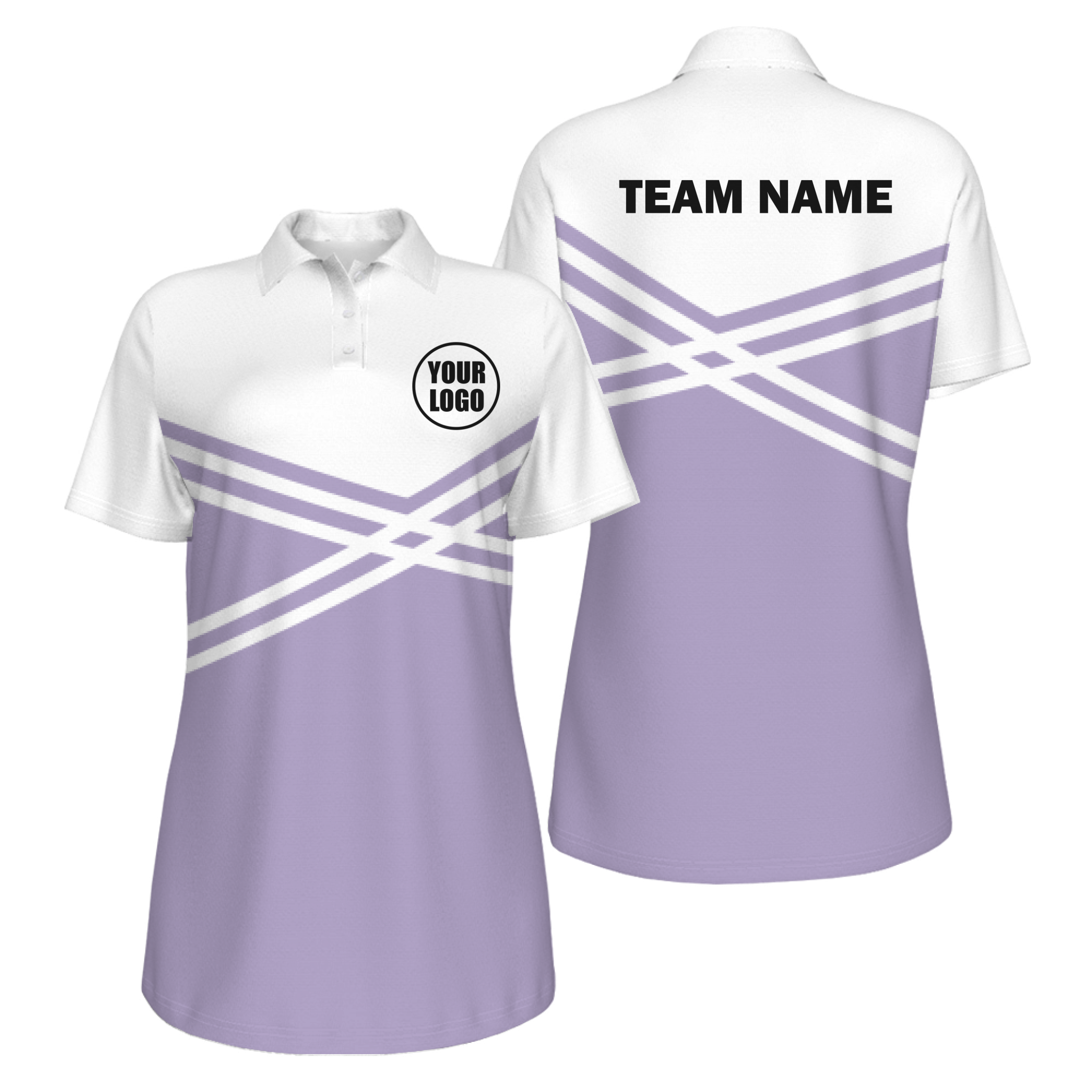 Picklewin Women's Customized UV Protection Polo Shirt With Unique Color Blocks 6