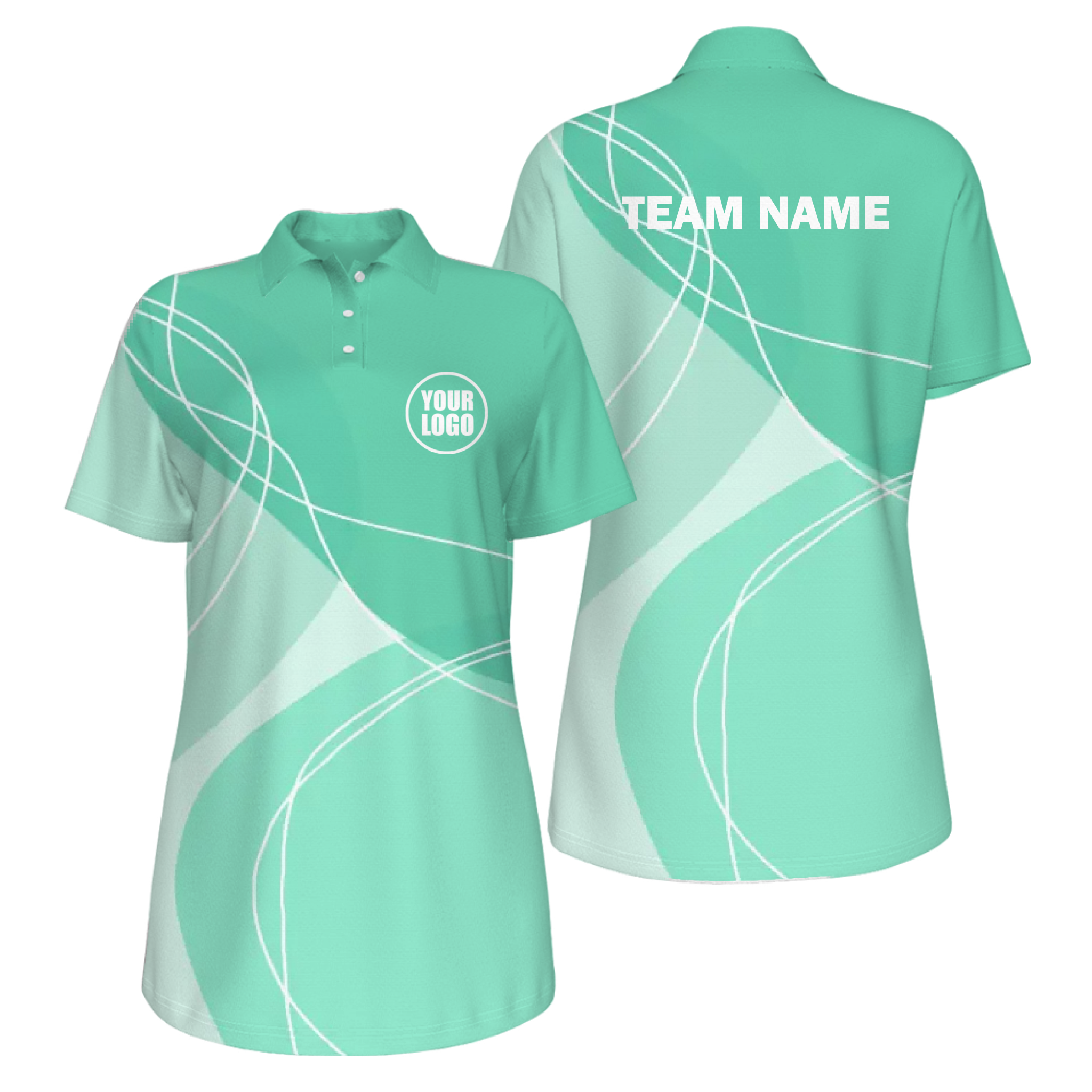 Picklewin Women's UV Protection Polo Unique Motion 4